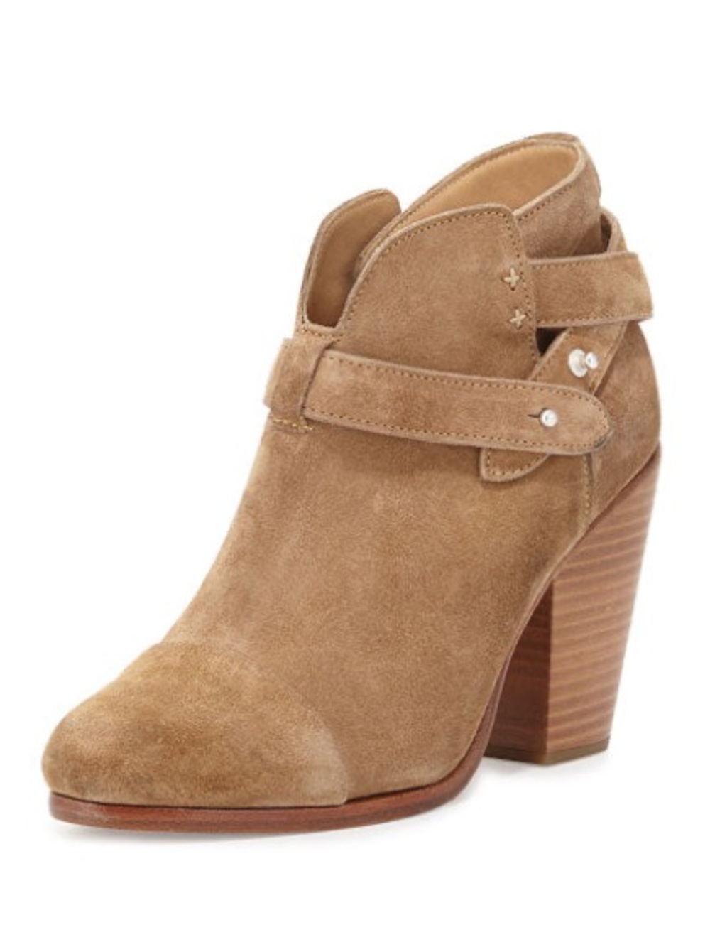 Rag & Bone Harrow Boots | Booties | Tan Suede - Size 37 - Picture 9 of 9